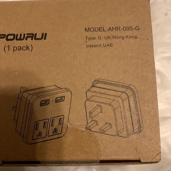 Set of two international power adapters. Instruction manual included - Picture 4 of 4